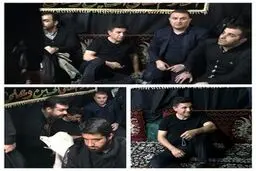 حضور قلعه نویی در هئیت عزاداری/عکس