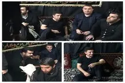 حضور قلعه نویی در هئیت عزاداری/عکس