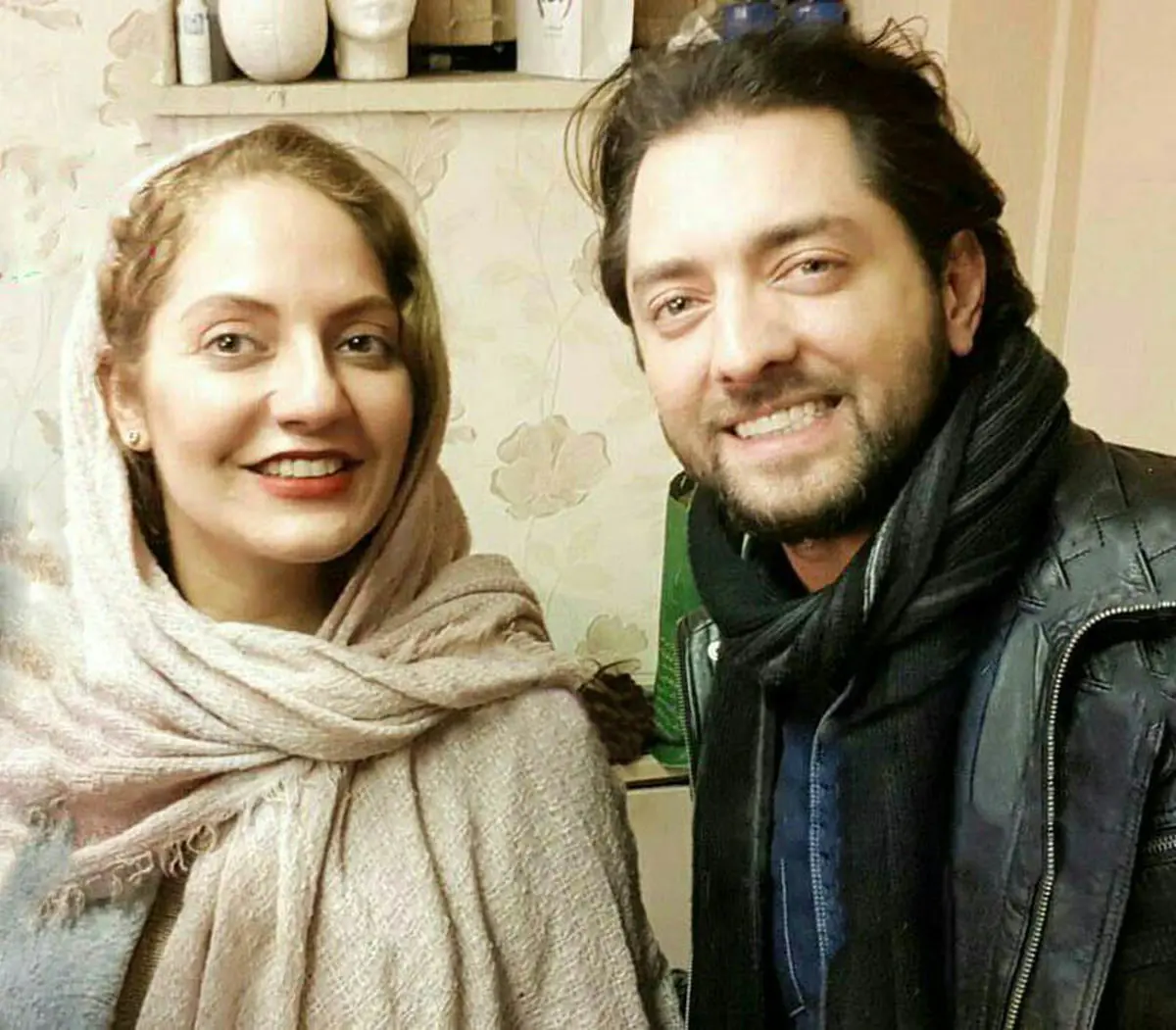 عکس دونفره مهناز افشار با بهرام رادان