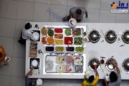 صبحانه لاکچری برای تماشاگران جام جهانی+عکس