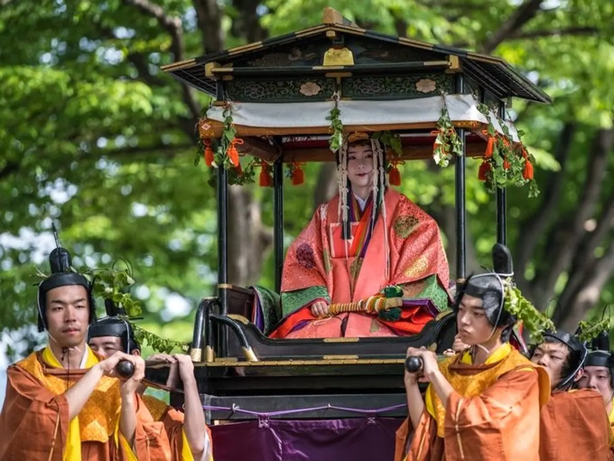 تصاویری از رژه سامورائی‌ها در خیابان‌های کیوتو