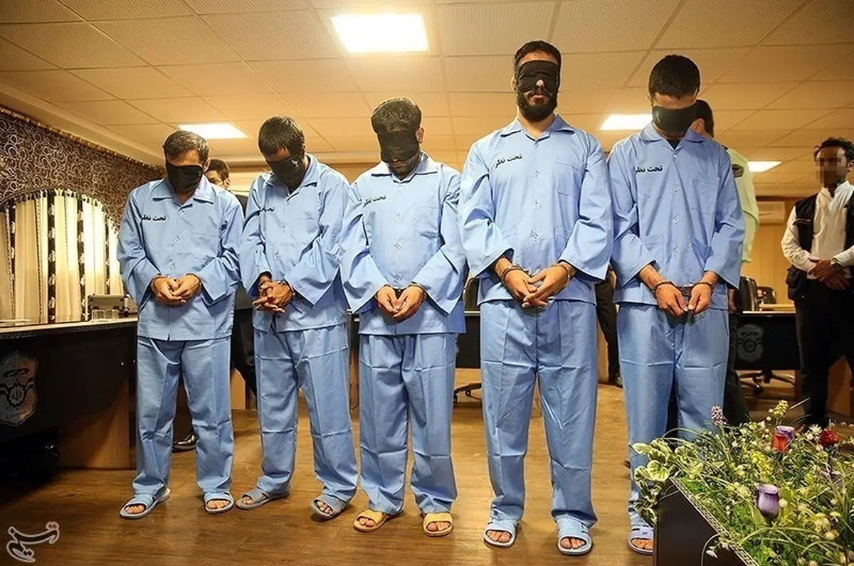 تصاویری از بازداشت عوامل تیراندازی در مشهد