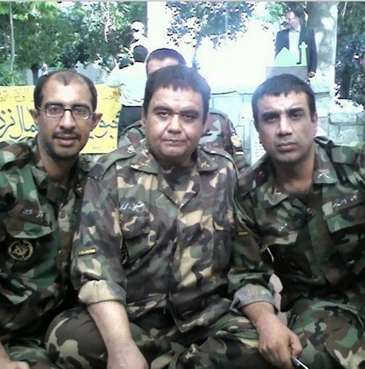 اکبر عبدی و نصرالله رادش در لباس سربازی/ عکس