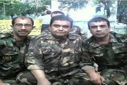 اکبر عبدی و نصرالله رادش در لباس سربازی/ عکس