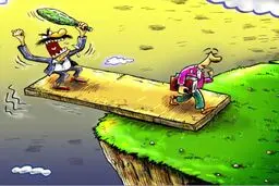 کاریکاتور/ عاقبت حمله به هنرمندان!