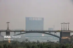 دود هورالعظیم در آسمان اهواز / تصاویر