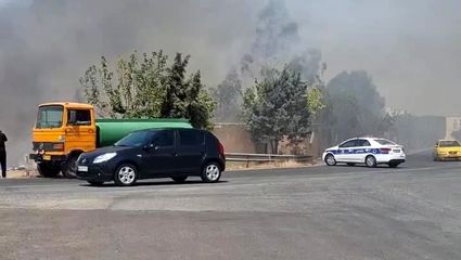 دیده شدن دود شدید در غرب تهران + فیلم و علت