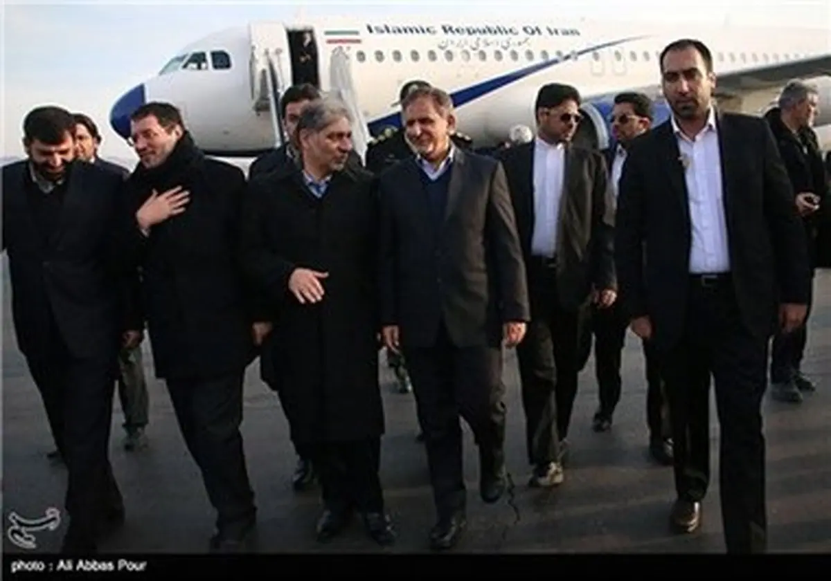 حاشیه ی تصویری سفر معاون اول روحانی به تبریز