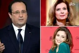 رابطه همزمان رئیس جمهور فرانسه با سه زن+عکس
