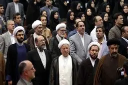 تصاویر /هاشمی رفسنجانی در مراسم افتتاح دوره تربیت استاد