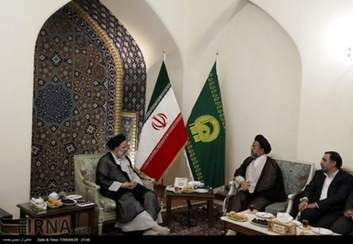 حاشیه‌های دیدار وزیر اطلاعات با تولیت آستان قدس رضوی/تصاویر