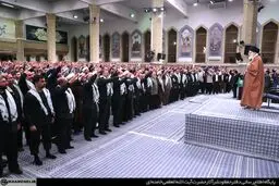 تصاویر / دیدار بسیجیان با رهبر انقلاب