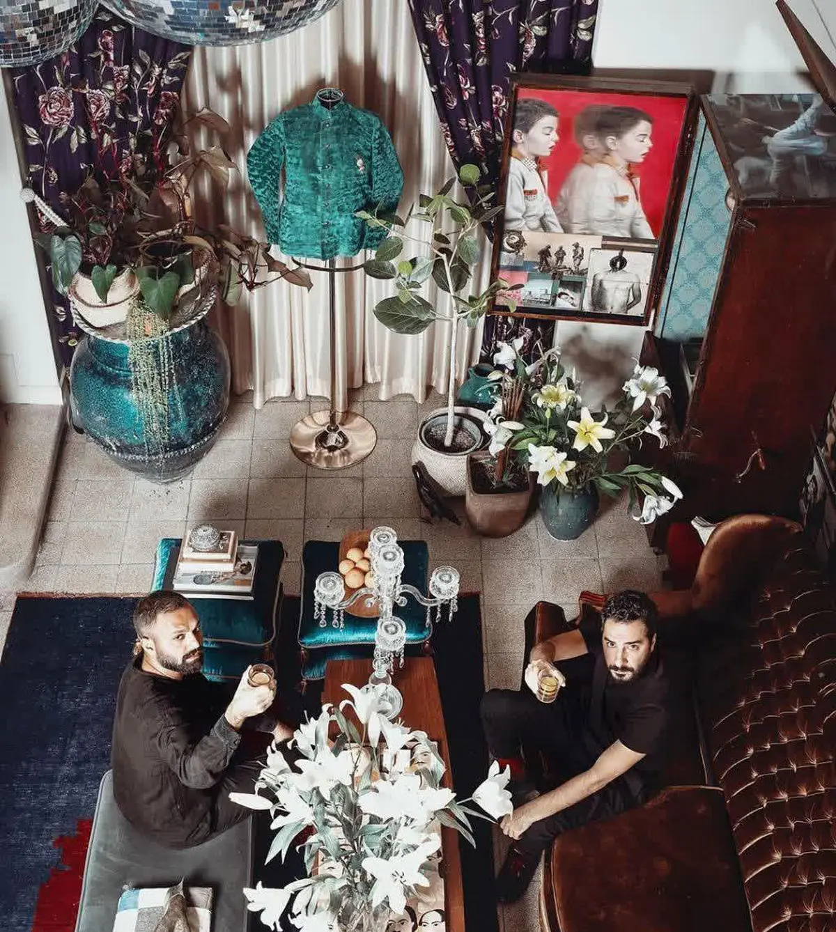 عکس / نوید محمدزاده و صابر ابر در یک قاب