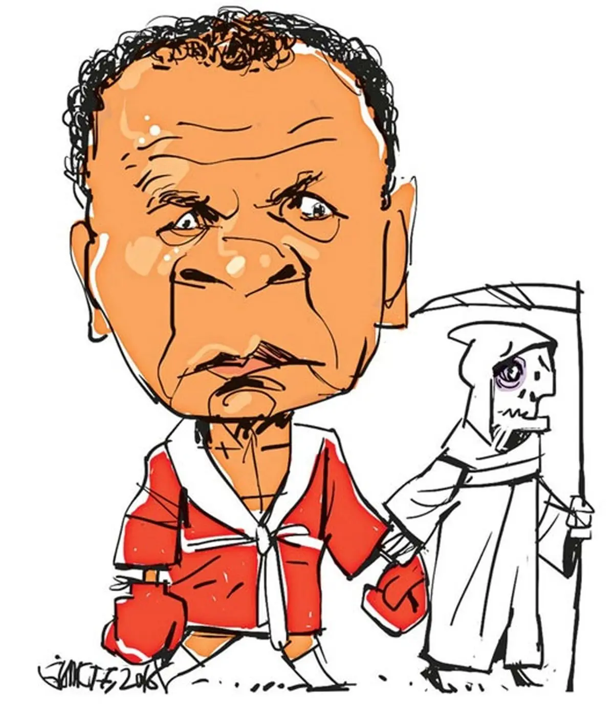 محمدعلی کلی!/ کاریکاتور