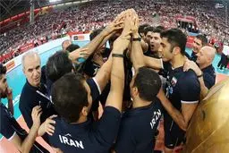 عکس/ رمز موفقیت والیبال ایران