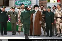 مراسم دانش‌آموختگی دانشجویان دانشگاه امام حسین با حضور رهبر معظم انقلاب/تصاویر