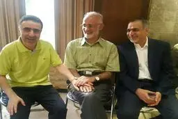 برادر رئیس جمهور به دیدار تاجزاده رفت/ عکس