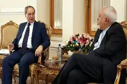 دیدار قائم مقام وزیرخارجه سوریه با ظریف