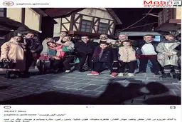 حضور یاسین رامین برای تماشای نمایش مهناز افشار در الیور توئیست/عکس