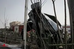 پرواز خونین پژو در اتوبان ارتش/تصاویر