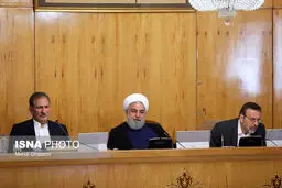 تصاویری از حواشی جلسه امروز هیات دولت