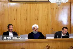 تصاویری از حواشی جلسه امروز هیات دولت
