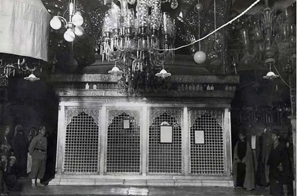 قدیمی ترین عکس از ضریح امام حسین (ع)