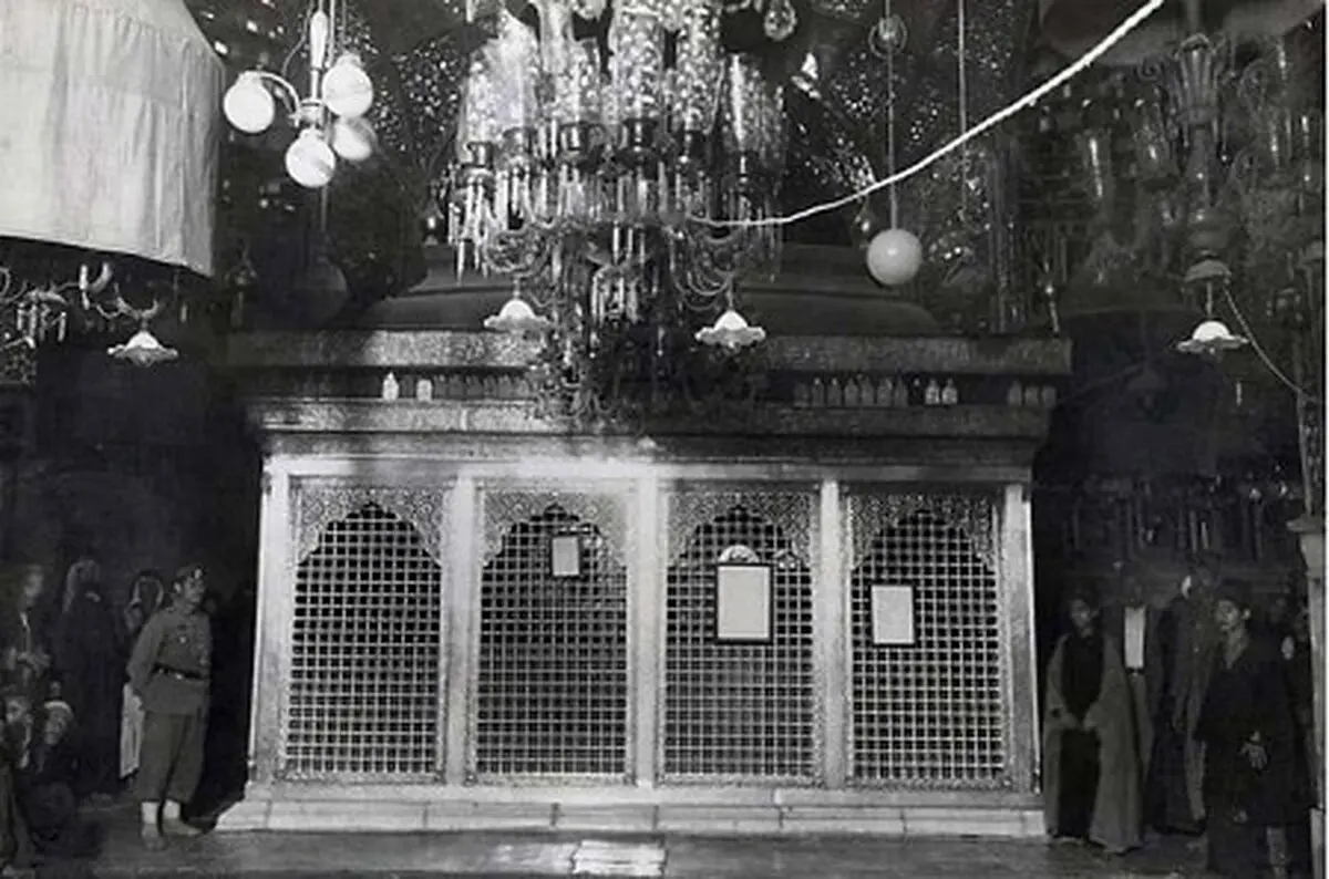 قدیمی ترین عکس از ضریح امام حسین (ع)