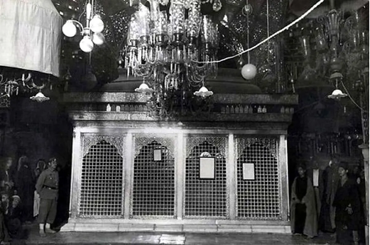 قدیمی ترین عکس از ضریح امام حسین (ع)