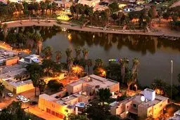 نگینی زیبا در دل کویر / تصاویر