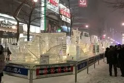 با این تصاویر راهی جشنواره مجسمه‌ها و قصرهای برفی شوید