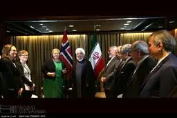 جزئیات دیدار روحانی و نخست وزیر نروژ