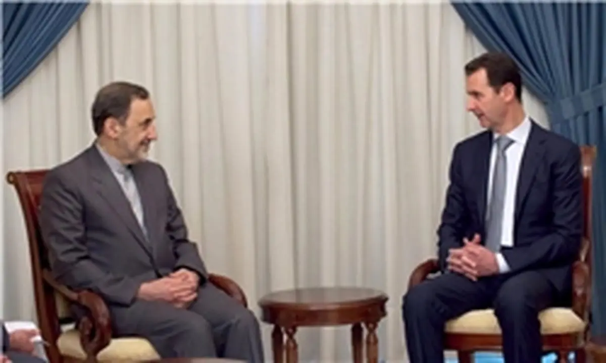 «ولایتی» با «بشار اسد»‌ دیدار کرد