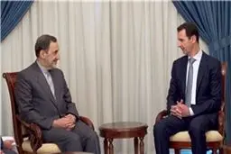 «ولایتی» با «بشار اسد»‌ دیدار کرد