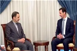 «ولایتی» با «بشار اسد»‌ دیدار کرد