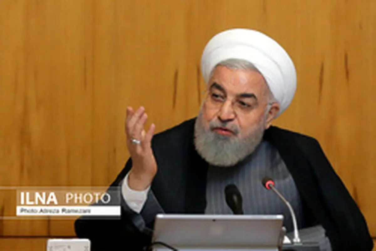 روحانی: آمریکا جنگ طلبان را رها کند