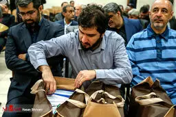 تصاویر: پنجمین جلسه رسیدگی به اتهامات داماد وزیر و تعدادی دیگر از متهمان بانک سرمایه