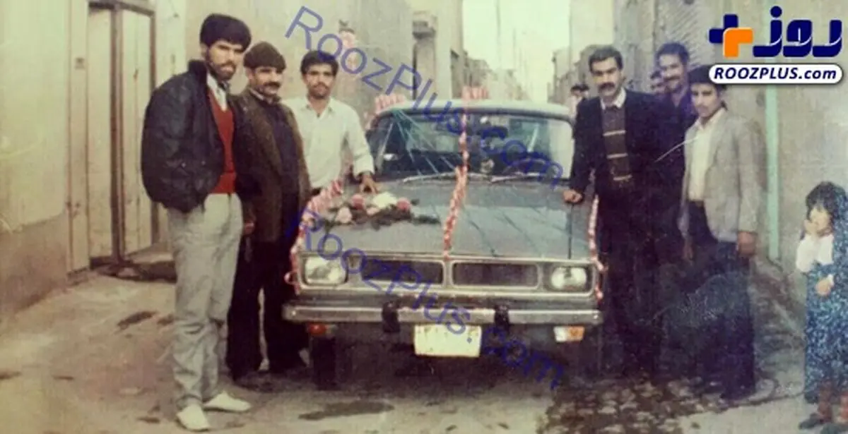 تصویری از یک ماشین عروس دهه شصتی