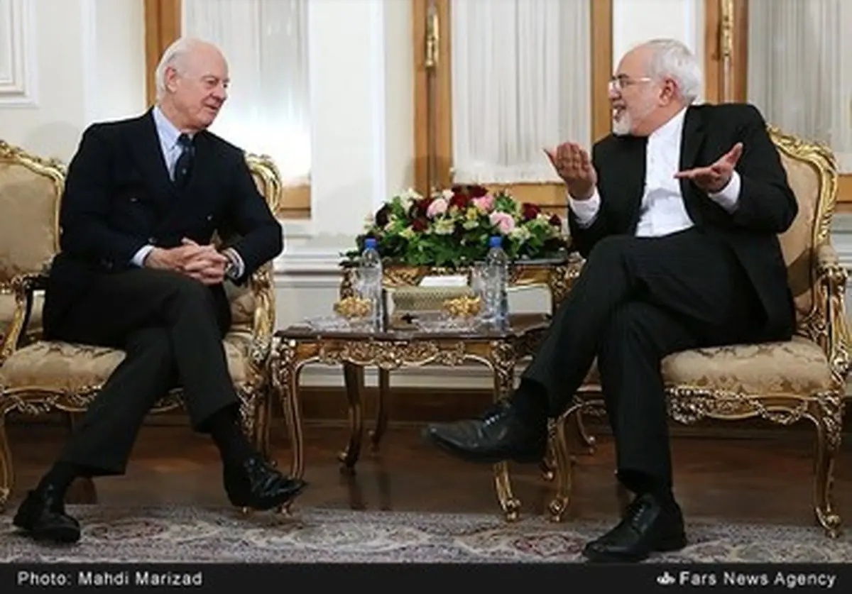 حاشیه‌های دیدار دی‌میستورا با ظریف/ تصاویر