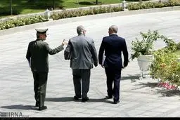 تصاویری از حواشی جلسه و حیاط هیأت دولت