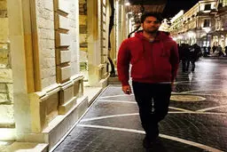 تصویر  از خواننده معروف ایرانی در باکو
