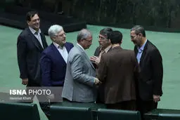 حاشیه های تصویری استیضاح علی ربیعی