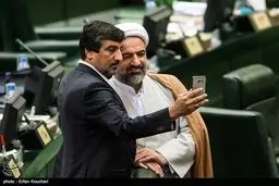سلفی حمید رسایی در مجلس/ عکس