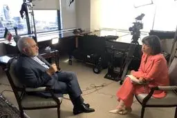 ظریف در گفت‌وگو با سی‌ان.ان: عقب نشینی نمی کنیم، احتیاط می کنیم