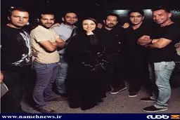 گلاره عباسی، پوریا پورسرخ و دوستان/ عکس