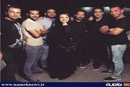 گلاره عباسی، پوریا پورسرخ و دوستان/ عکس