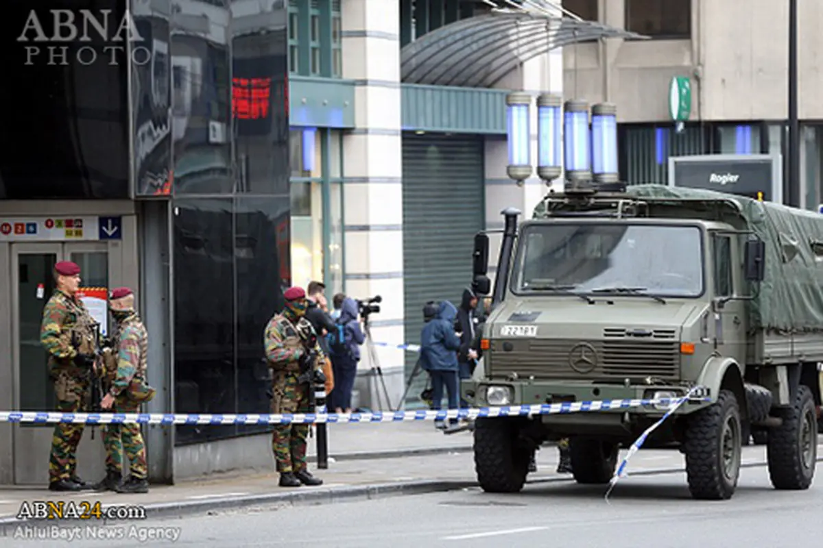 فضای بروکسل امنیتی شد!/ تصاویر