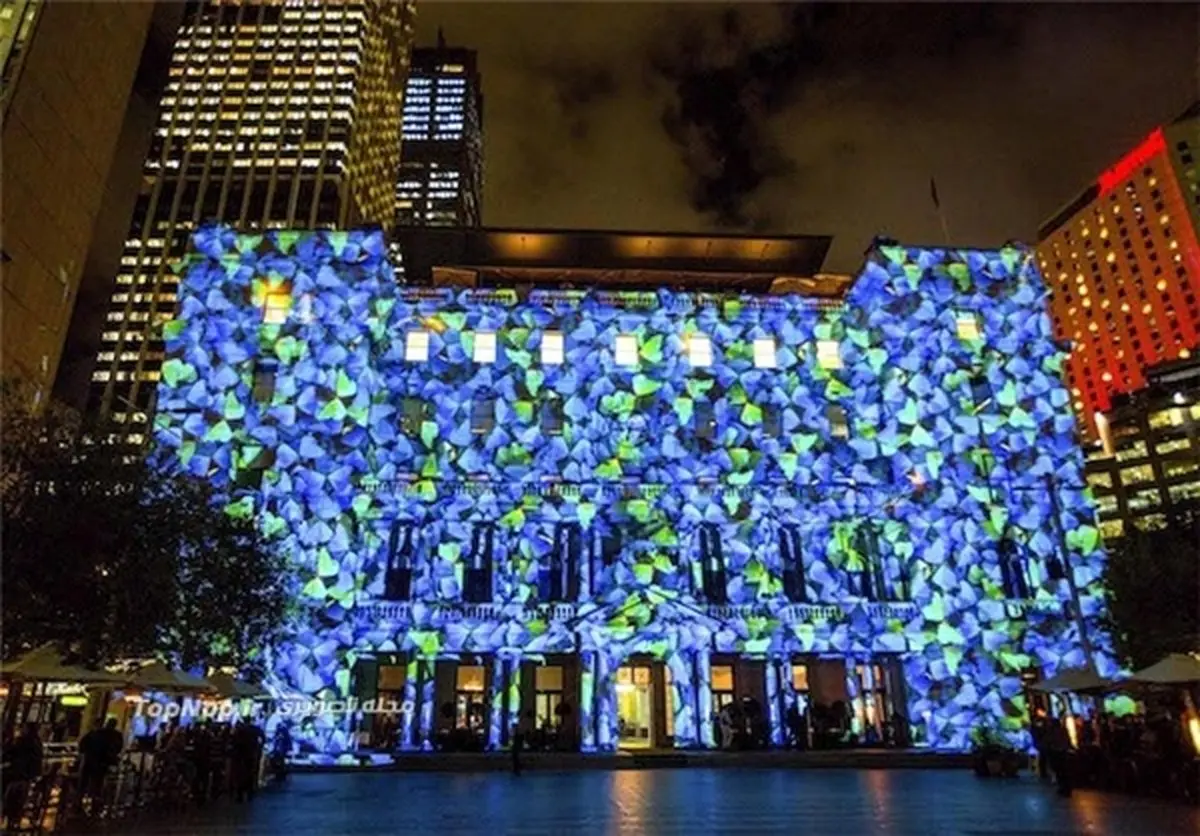 جشنواره نور در استرالیا + عکس