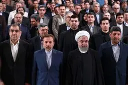 حضور رئیس جمهور در مراسم آغاز سال تحصيلي دانشگاه ها/عکس