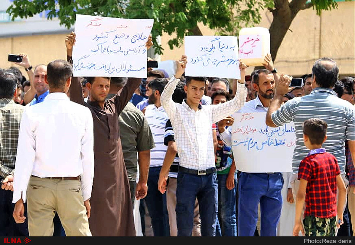 بحران آب در آبادان و خرمشهر/تصاویر